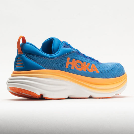 Hoka Bondi 8 Men's Coastal Sky/Vibrant Orange