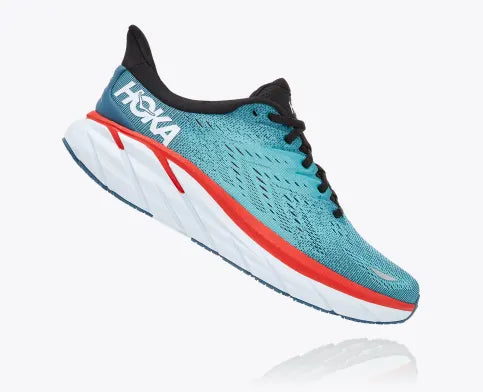 Women's Hoka Clifton 8 - Real Teal / Aquarelle
