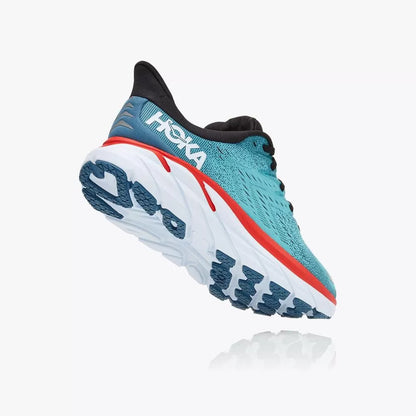 Women's Hoka Clifton 8 - Real Teal / Aquarelle