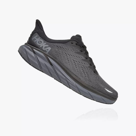 Women's Hoka Clifton 8 - Black / Black