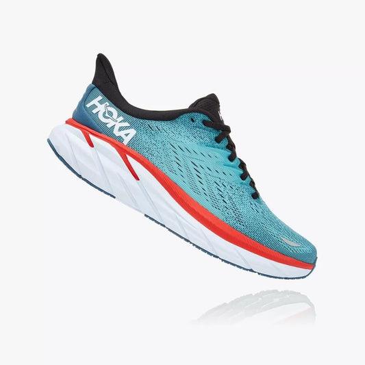 Women's Hoka Clifton 8 - Real Teal / Aquarelle